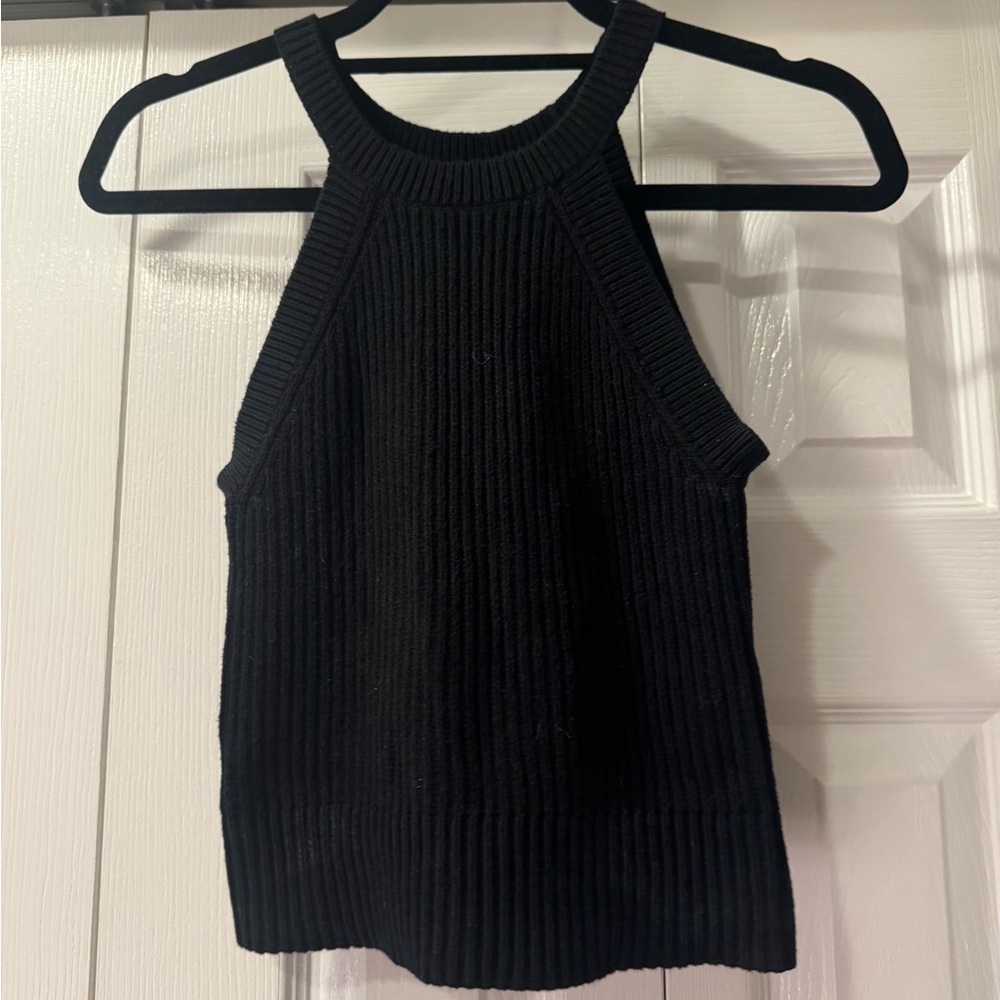 Express Black Knit Top